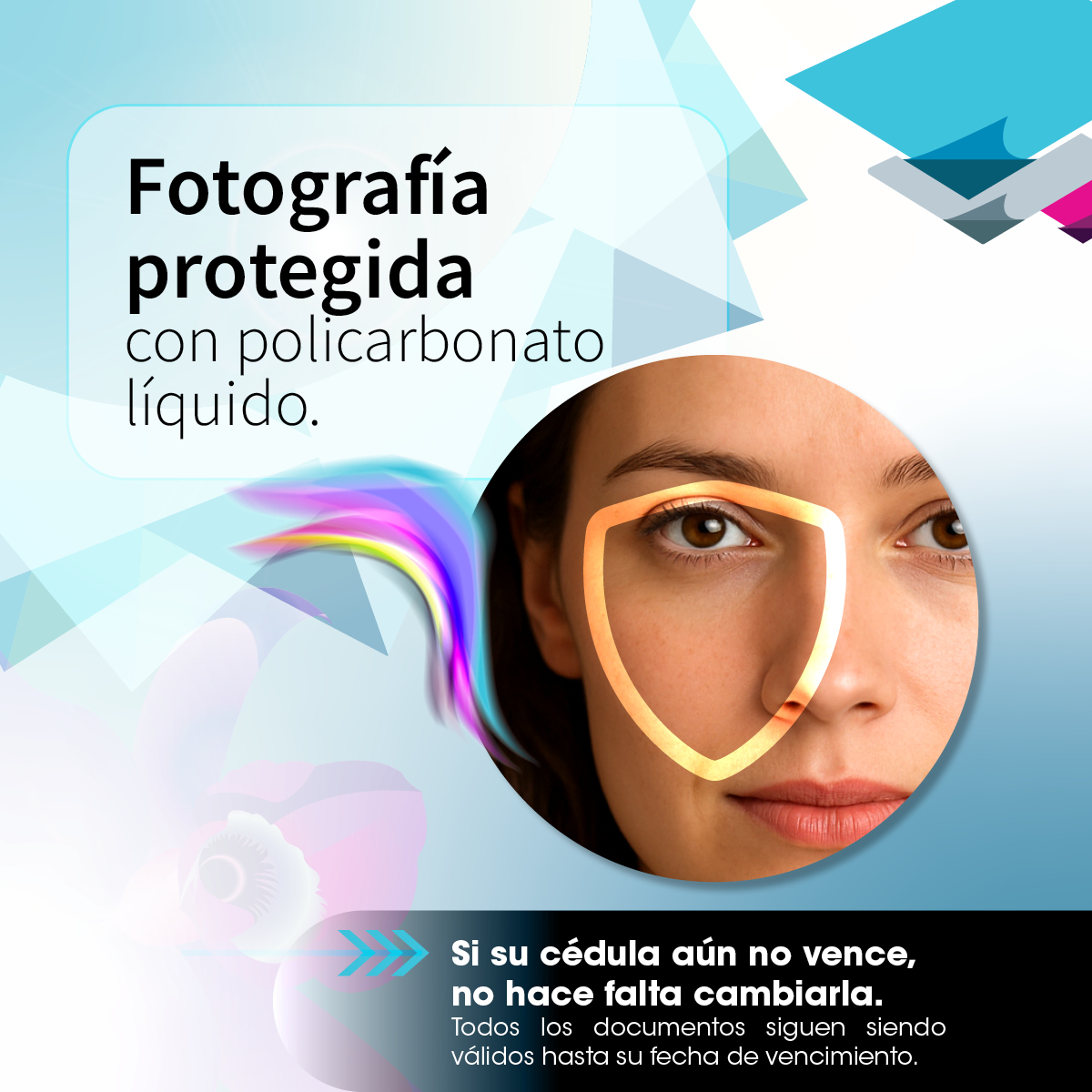 Fotografía protegida con policarbonato líquido
