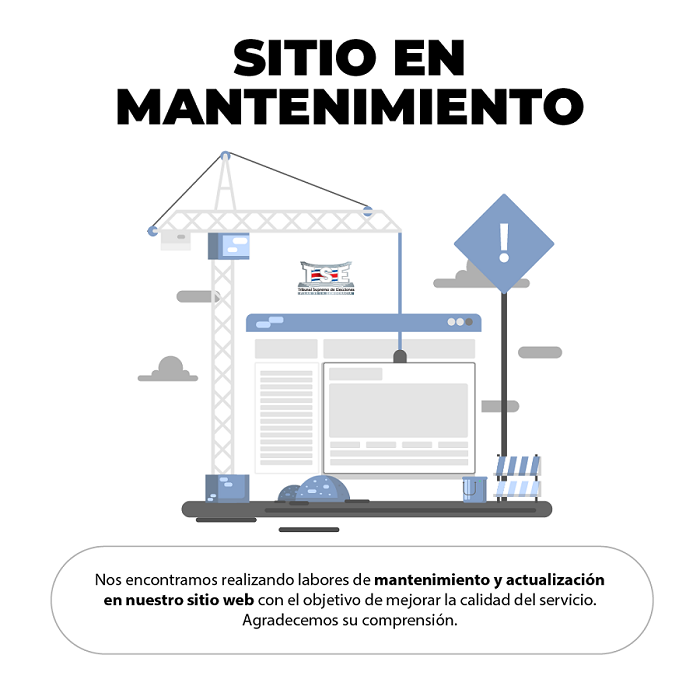 Nos encontramos realizando labores de mantenimiento y actualización en nuestro sitio web con el objetivo de mejorar la calidad del servicio. Agradecemos su comprensión