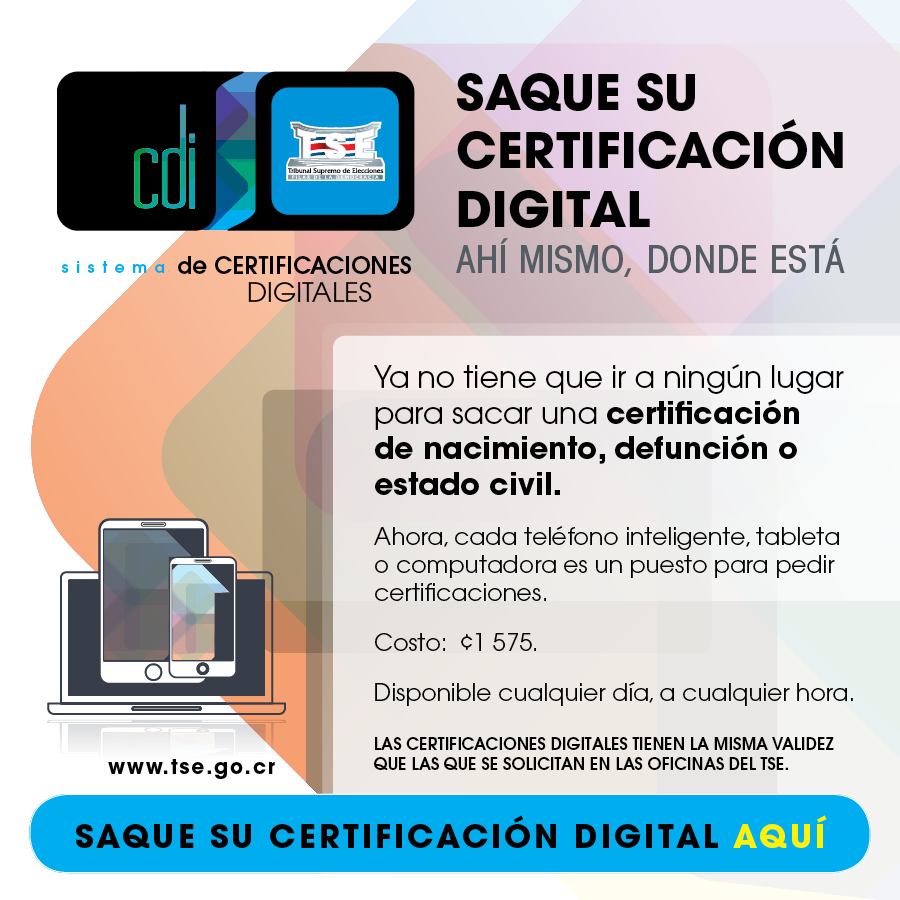 Saque su Certificación Digital