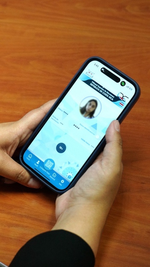 Costarricenses podrán obtener su documento digital de identidad