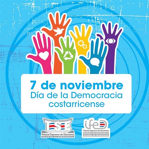 TSE conmemora el día de la Democracia con actividades en Puntarenas y San José