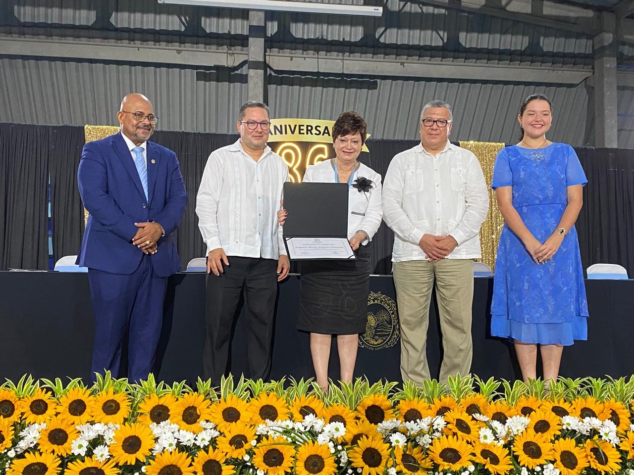 Magistrada Eugenia Zamora Chavarría recibe Premio Rodrigo Facio Brenes otorgado por la Universidad de Costa Rica