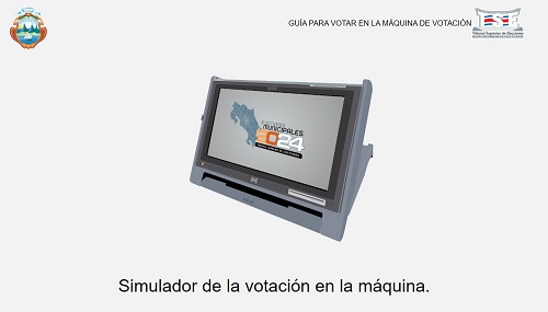 Personas electoras podrán simular uso de Papeleta Única Electrónica con información real de cada cantón
