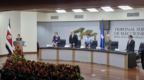 TSE entregó credenciales a alcaldías electas en comicios municipales recién celebrados